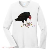 Eat Your Heart Out Turkey Vulture Snack Attack Women's Long Sleeve Shirt thumb 0