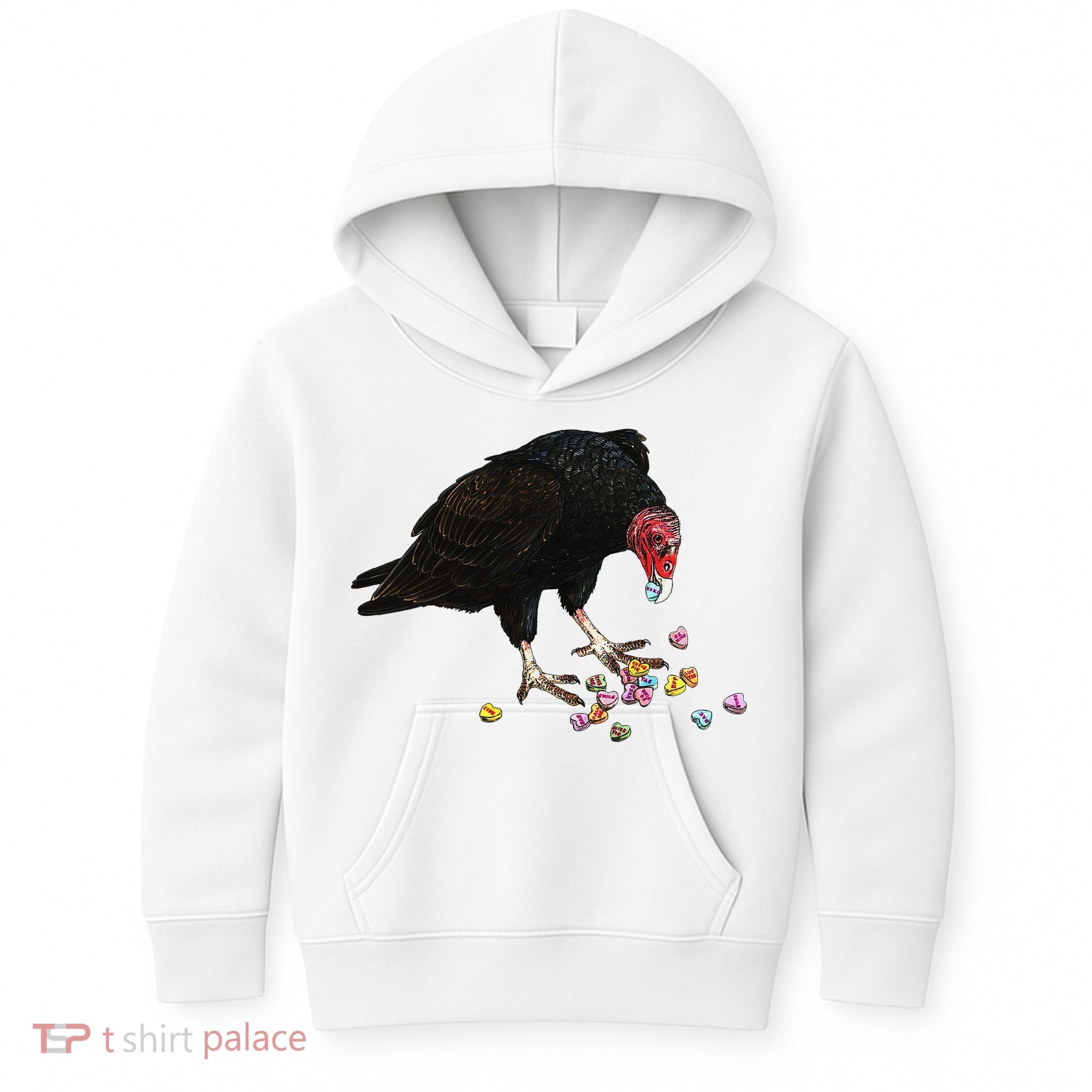 Eat Your Heart Out Turkey Vulture Snack Attack Kids Hoodie