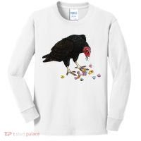 Eat Your Heart Out Turkey Vulture Snack Attack Kids Long Sleeve Shirt thumb 0