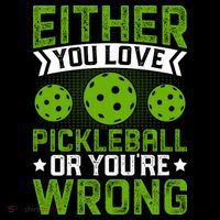 Either You Love Pickleball Gift For Pickleball Player Coffee Mug thumb 5