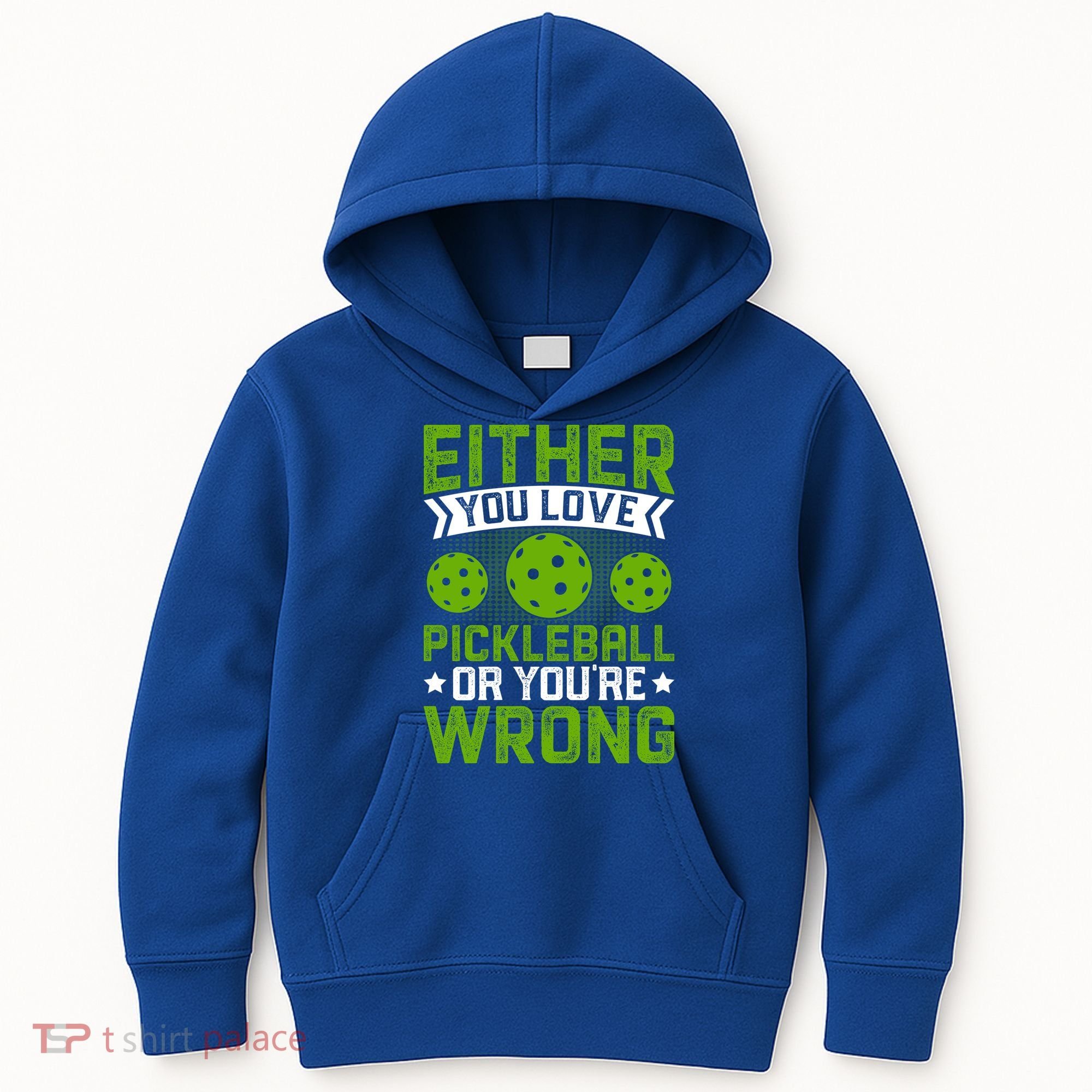 Either You Love Pickleball Gift For Pickleball Player Kids Hoodie