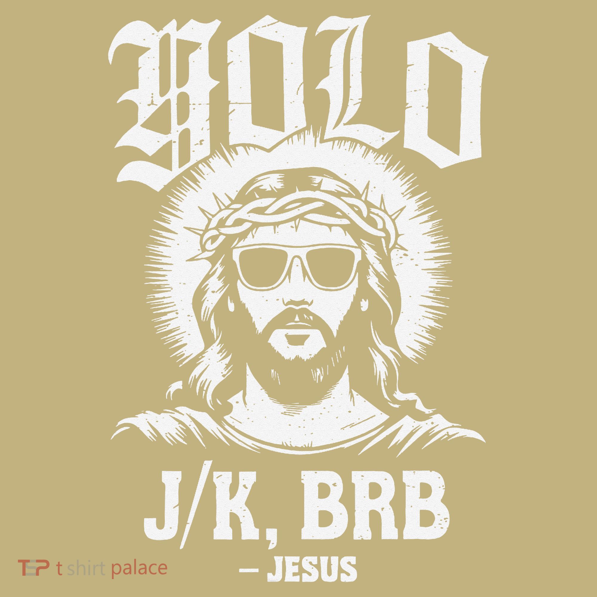 Easter Yolo Lol Jk Brb Jesus Funny Christian Teen T-Shirt