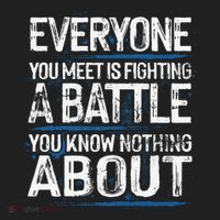 Everyone You Meet Is Fighting A Battle You Know Nothing Gift Women's Sweatshirt thumb 2