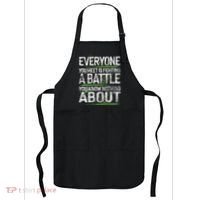 Everyone You Meet Is Fighting A Battle You Know Nothing Apron thumb 0