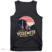 Explore Yosemite National Park Majestic View Tank Top thumb 0
