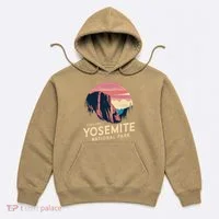 Explore Yosemite National Park Majestic View Hoodie thumb 0