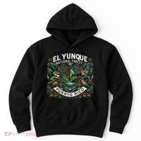 El Yunque National Fores Wildlife Puerto Rico Hoodie thumb 0