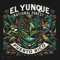 El Yunque National Fores Wildlife Puerto Rico Polo thumb 3