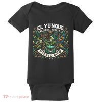 El Yunque National Fores Wildlife Puerto Rico Baby Bodysuit thumb 0