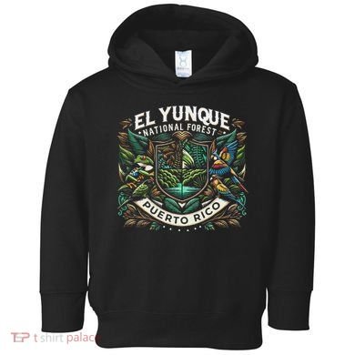 El Yunque National Fores Wildlife Puerto Rico Toddler Hoodie