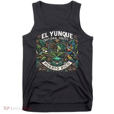 El Yunque National Fores Wildlife Puerto Rico Tank Top