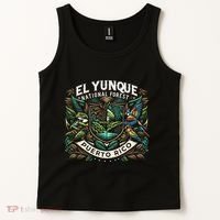 El Yunque National Fores Wildlife Puerto Rico Tank Top thumb 2