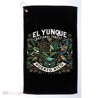 El Yunque National Fores Wildlife Puerto Rico Golf Towel thumb 0