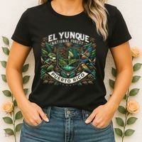 El Yunque National Fores Wildlife Puerto Rico Women's T-Shirt thumb 2