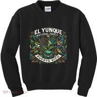 El Yunque National Fores Wildlife Puerto Rico Kids Sweatshirt thumb 0