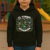 El Yunque National Fores Wildlife Puerto Rico Kids Hoodie thumb 3
