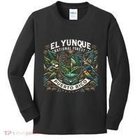 El Yunque National Fores Wildlife Puerto Rico Kids Long Sleeve Shirt thumb 0