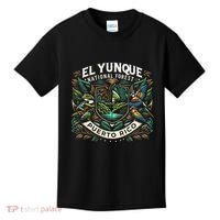 El Yunque National Fores Wildlife Puerto Rico Kids T-Shirt thumb 0