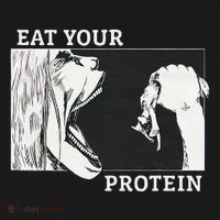 Eat Your Protein A.N.I.M.E Gym Pump Bodybuilding Fitness Women's Hoodie thumb 2