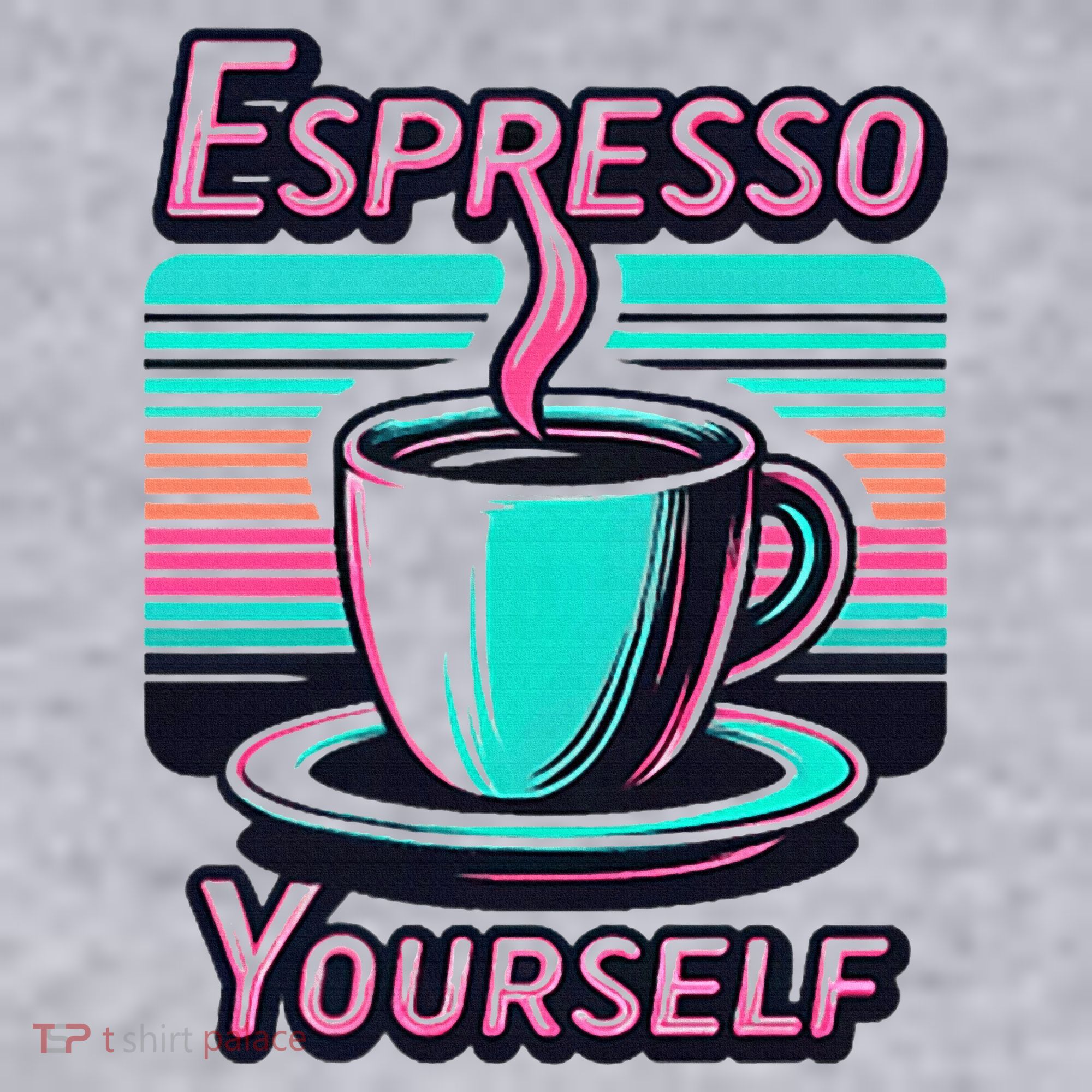 Espresso Yourself Retro Funny Coffee Lover Women's Sweatshirt