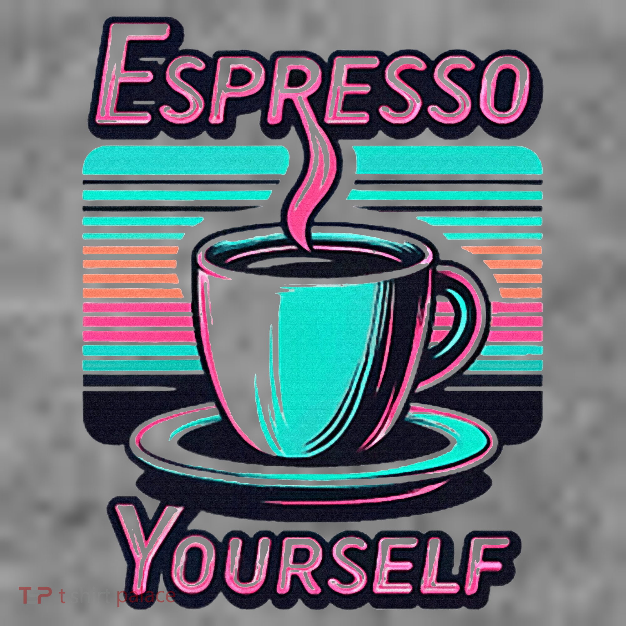 Espresso Yourself Retro Funny Coffee Lover Toddler Hoodie