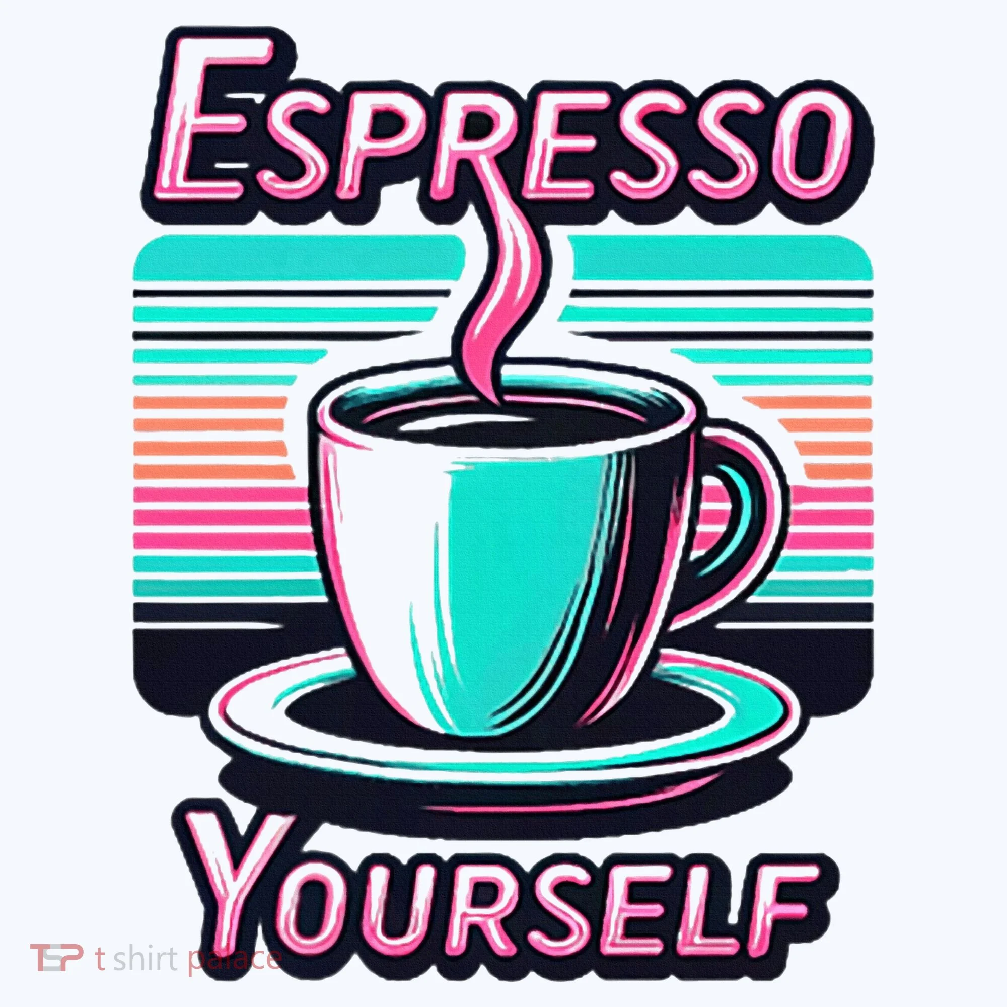 Espresso Yourself Retro Funny Coffee Lover Hat