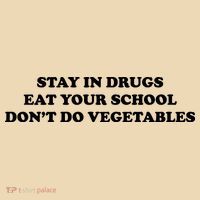 Eat Your School Don't Do Vegetables Tote Bag thumb 4