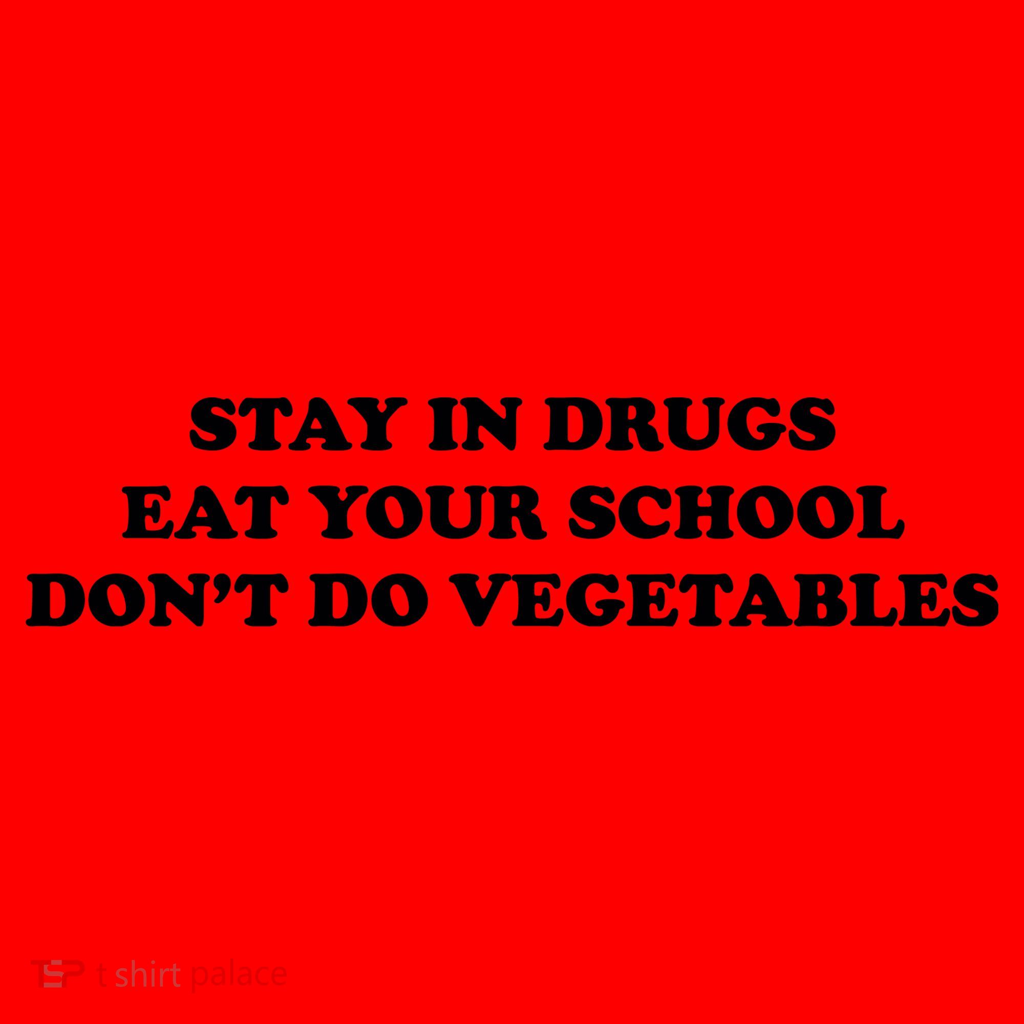 Eat Your School Don't Do Vegetables Santa Hat