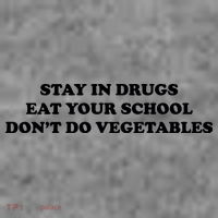 Eat Your School Don't Do Vegetables Toddler Hoodie thumb 2