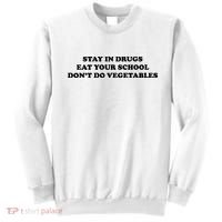 Eat Your School Don't Do Vegetables Sweatshirt thumb 0