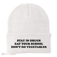 Eat Your School Don't Do Vegetables Beanie thumb 0