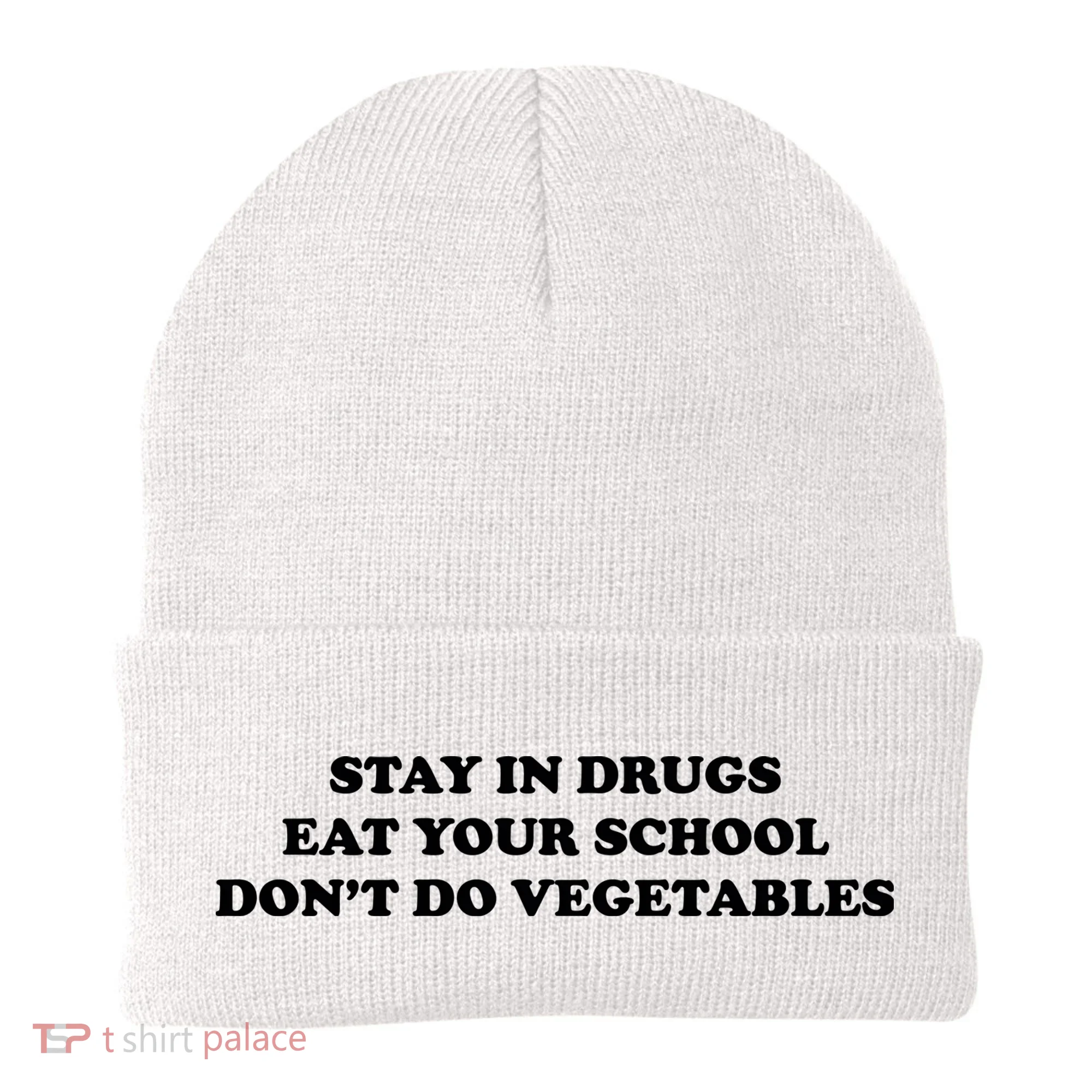 Eat Your School Don't Do Vegetables Beanie