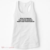 Eat Your School Don't Do Vegetables Women's Tank Top thumb 0