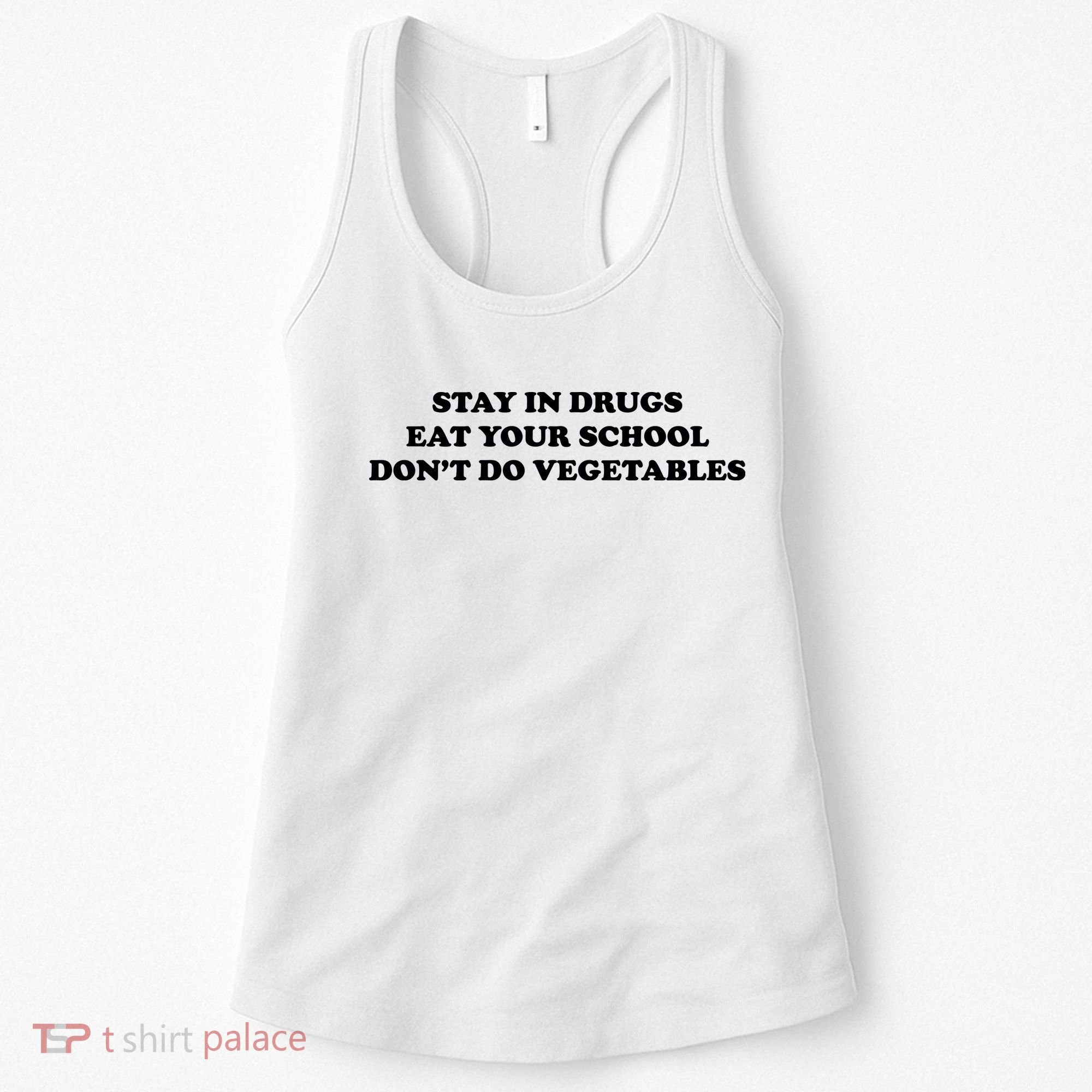 Eat Your School Don't Do Vegetables Women's Tank Top