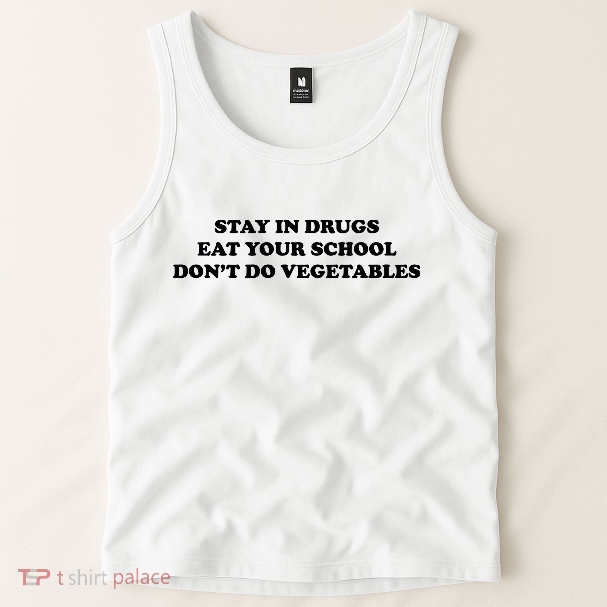 Eat Your School Don't Do Vegetables Tank Top