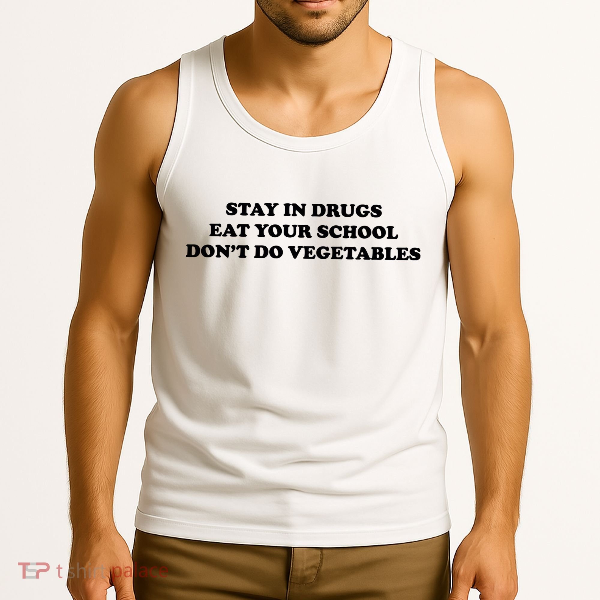 Eat Your School Don't Do Vegetables Tank Top