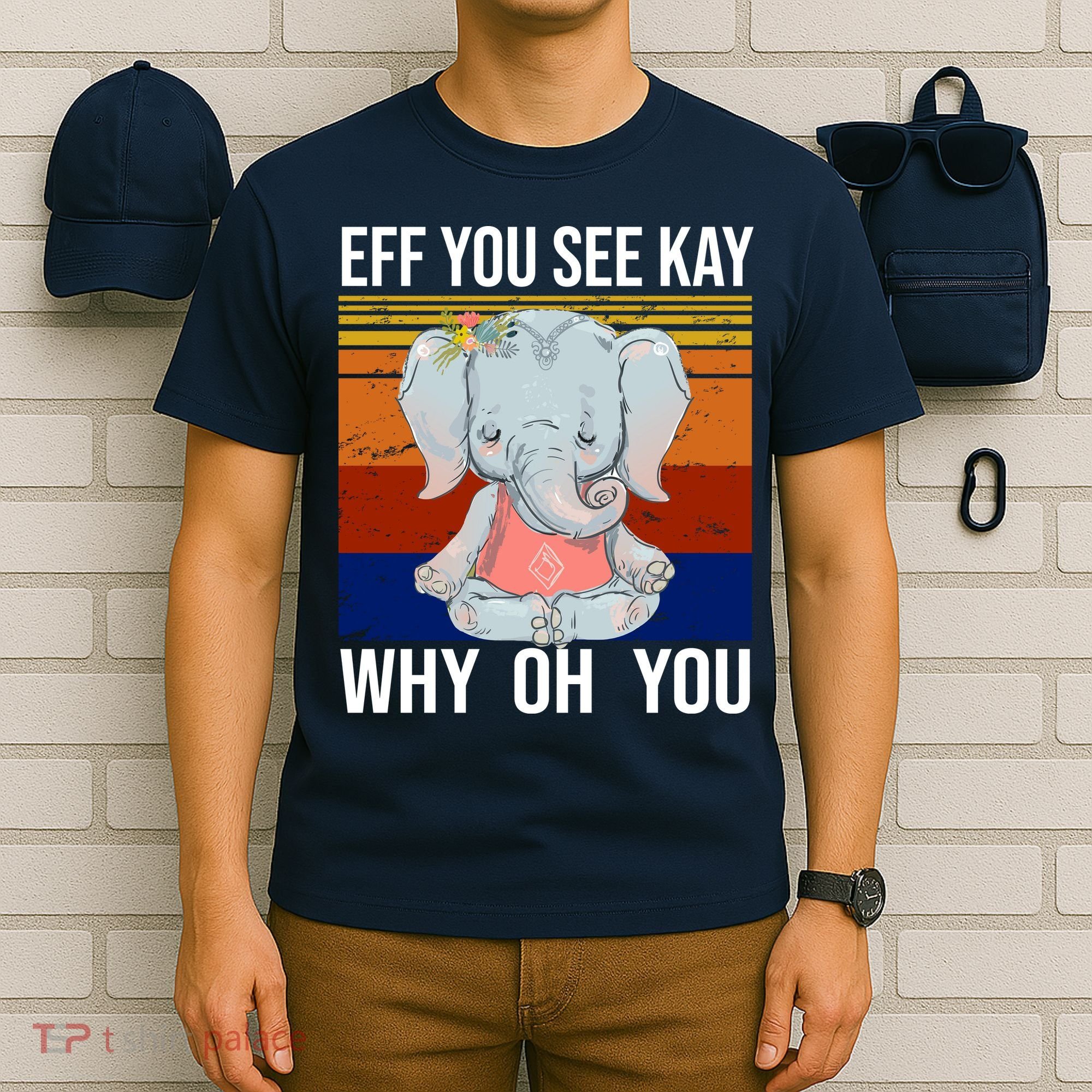 EFF You See Kay Why Oh You Elephant T-Shirt