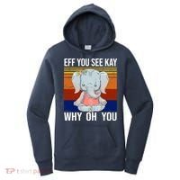 EFF You See Kay Why Oh You Elephant Women's Hoodie thumb 0