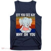 EFF You See Kay Why Oh You Elephant Tank Top thumb 0