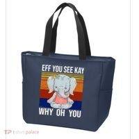 EFF You See Kay Why Oh You Elephant Tote Bag thumb 3