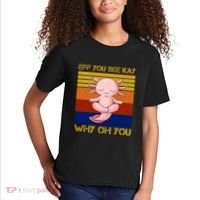 Eff You See Kay Why Oh You Funny Axolotl Kids T-Shirt thumb 2