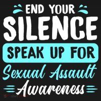 End Your Silence Speak Up For Sexual Assault Awareness Meaningful Gift Women's Hoodie thumb 2