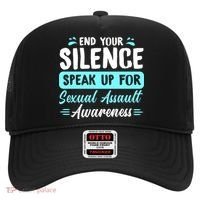End Your Silence Speak Up For Sexual Assault Awareness Meaningful Gift Hat thumb 0