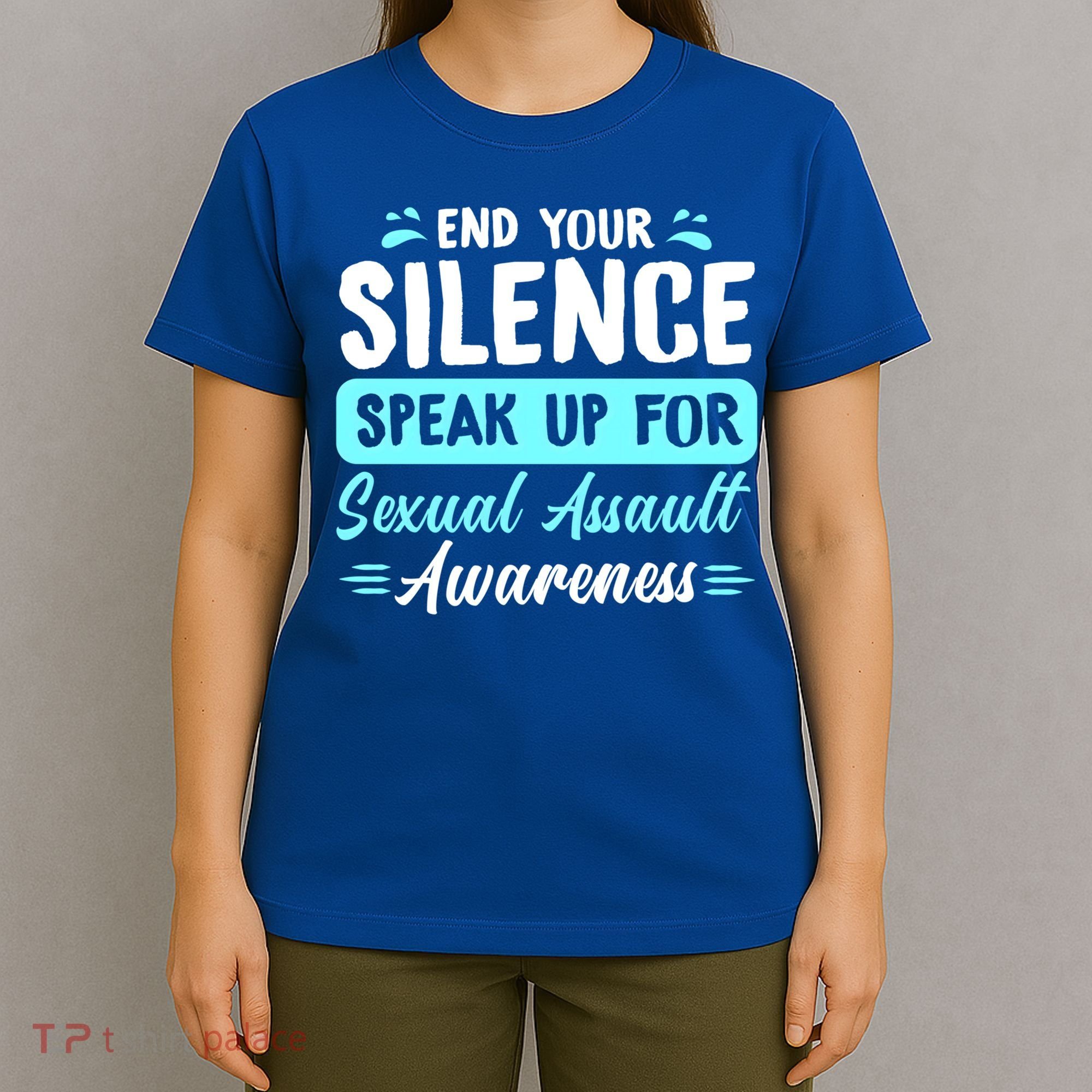 End Your Silence Speak Up For Sexual Assault Awareness Meaningful Gift T-Shirt