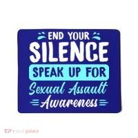 End Your Silence Speak Up For Sexual Assault Awareness Meaningful Gift Mousepad thumb 0