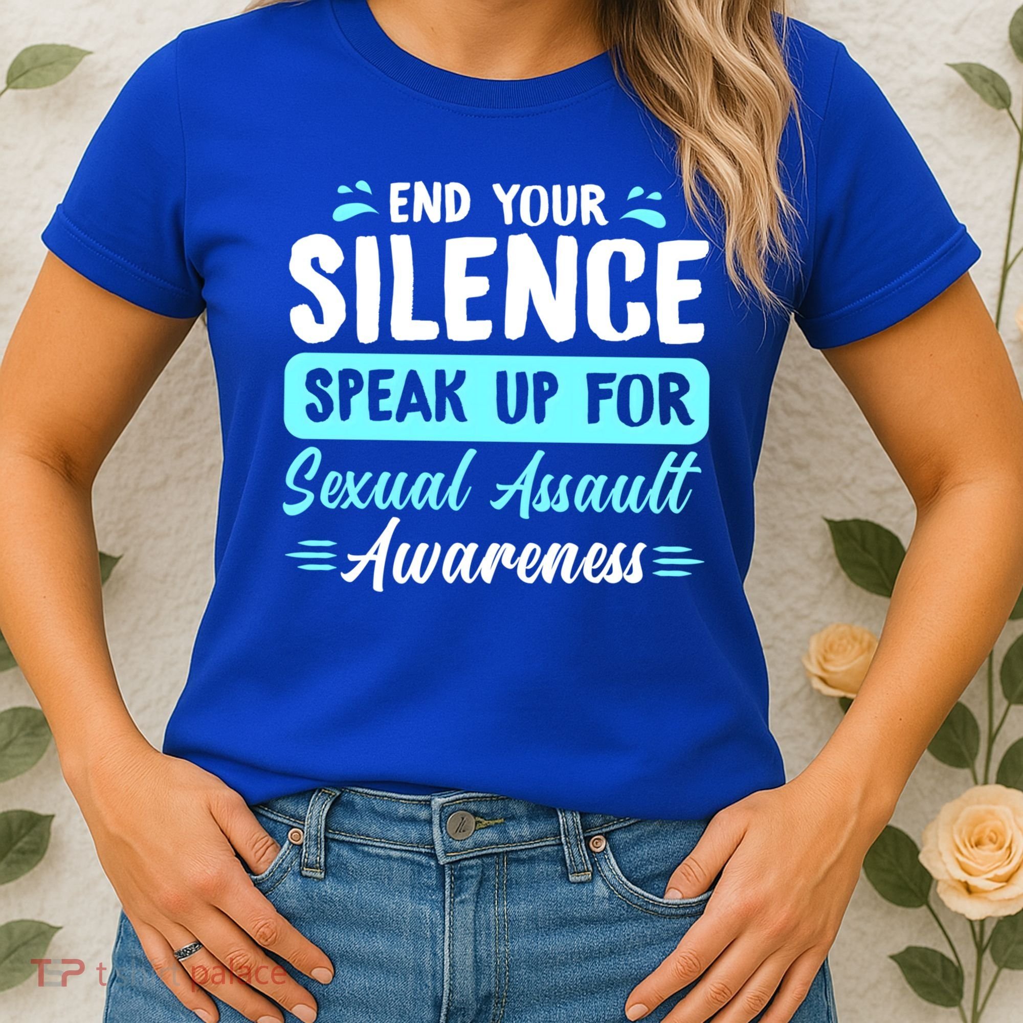 End Your Silence Speak Up For Sexual Assault Awareness Meaningful Gift Women's T-Shirt