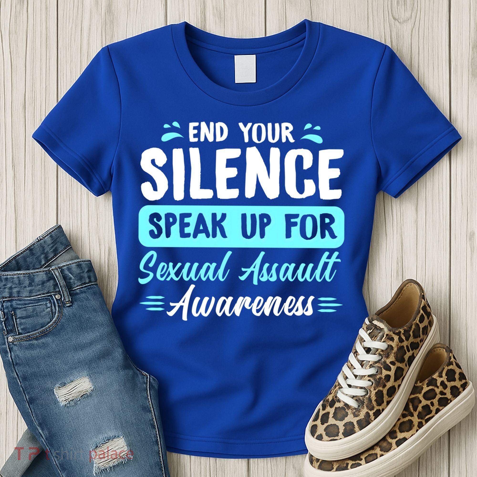 End Your Silence Speak Up For Sexual Assault Awareness Meaningful Gift Women's T-Shirt