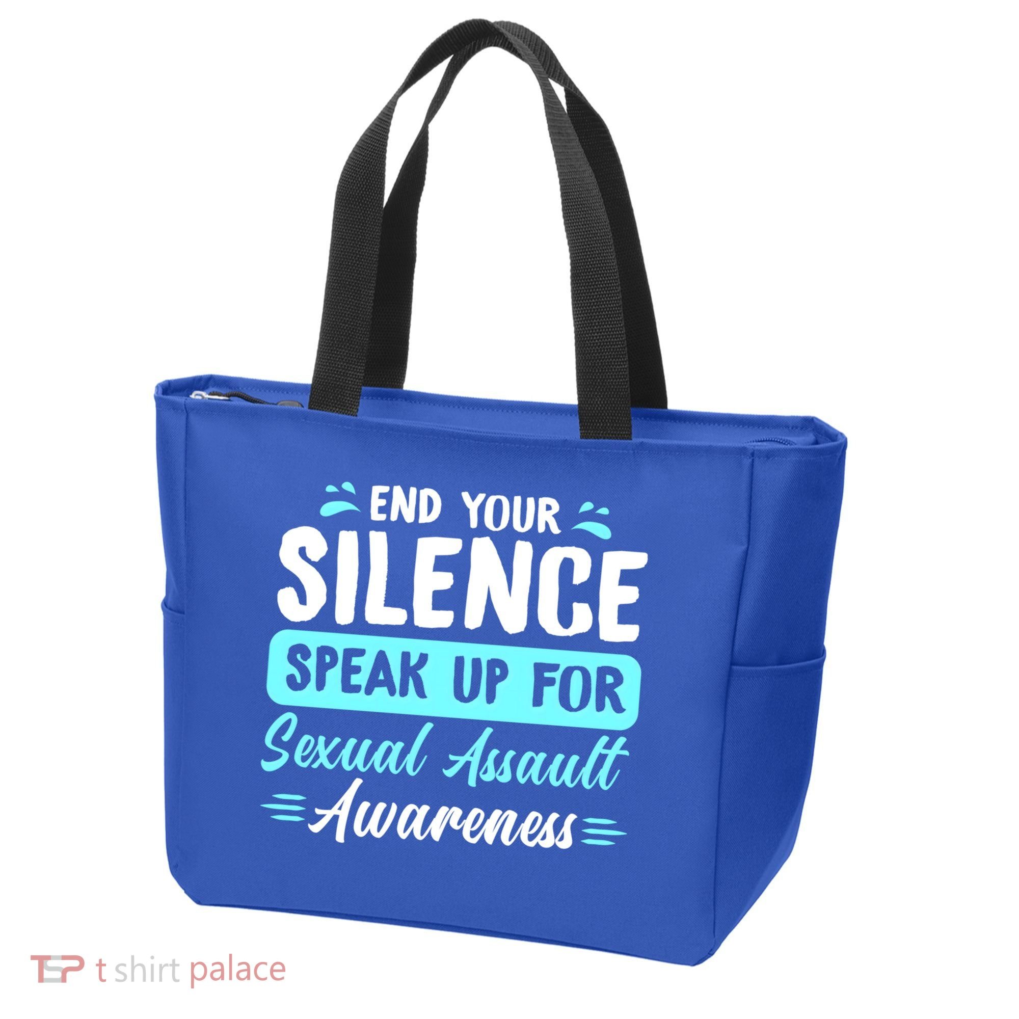 End Your Silence Speak Up For Sexual Assault Awareness Meaningful Gift Tote Bag