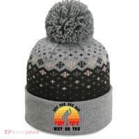 Eff You See Kay Why Oh You Bigfoot Sasquatch Funny Meme The Baniff Cuffed Pom Beanie thumb 0