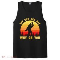 Eff You See Kay Why Oh You Bigfoot Sasquatch Funny Meme PosiCharge Competitor Tank thumb 0